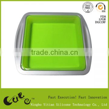 2014 carbon steel silicone cake mould FDA Zhejiang