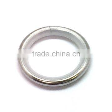 Chrome Plated Curtain Rod Ring Round Style Low Noise ID25mm/OD32mm photo-3