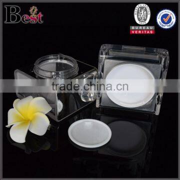 50g Square Double Wall Plastic Empty Cream Jars High Grade Cream Jar photo-4