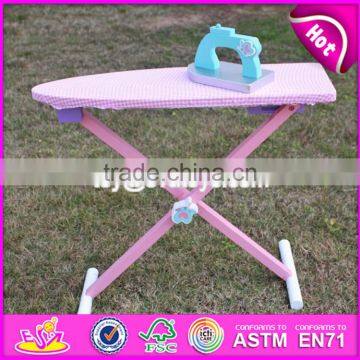 2017 New Products Children Pretend Play Wooden Toy Ironing Board W10D151 photo-2