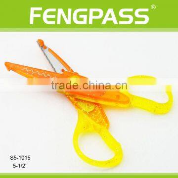 S5-1015 5.5 Inch 2Cr13 Stainless Steel Blade With Plastic Handle Children Stationery photo-2