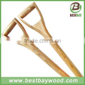 D short shovel handle/wooden hoe handle/wooden handle snow brush