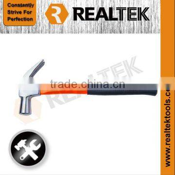 British Type Claw Hammer With Fiberglass Handle