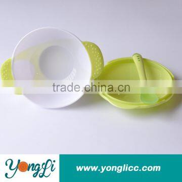 Silicone Baby Feeding Bowls Feeding Set /Baby Suction Bowl photo-4