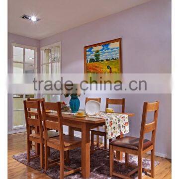 2015 Qing Dao Wood Luxury Dining Room Set in Living Room photo-2