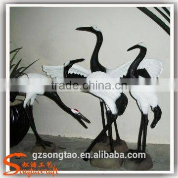 2015 New Statue From China Wedding Place, Artificial Cygnus Standing for Sale photo-2