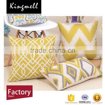 2016 Wholesale Custom Printed Decorative Linen Cushion Covers photo-2