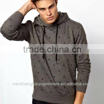 Hoodie with Mini Skull Print in Nanchang