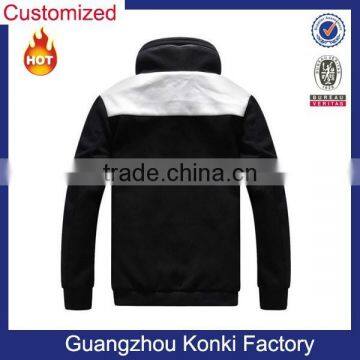 Oem Design Cotton Fleece Front Zip Men Hoody photo-2