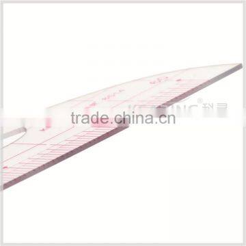 Kearing Flexible Plastic 1/4 Triangle Scale Rulers for Measure Built-in Calibration for Engineering Surveying#8514 photo-6