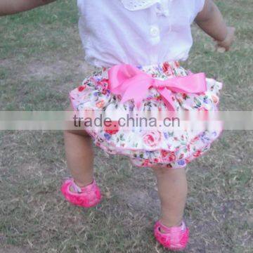 Wholesale Children Stain Underwear Ruffle Panties Baby Panties Bloomer Rand Baby Clothes With Bow photo-2