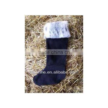 Windproof Kids & Adult Polar Fleece Fur Rain Boot Liners Factory photo-2