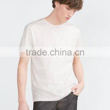 O Neck Cotton Comfort Blank White t Shirt Wholesale China photo-2