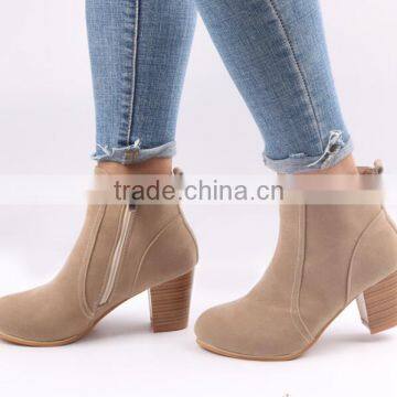 Zm35781a 2017 Women Shoes Autumn Winter High Heel Short Boots photo-4