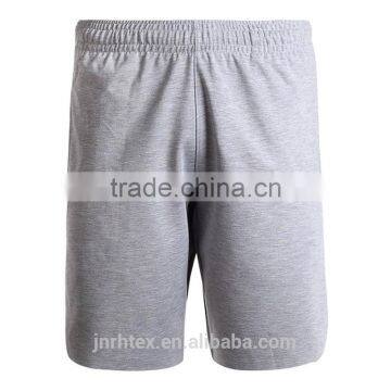 100% cotton plain no design sports shorts for men