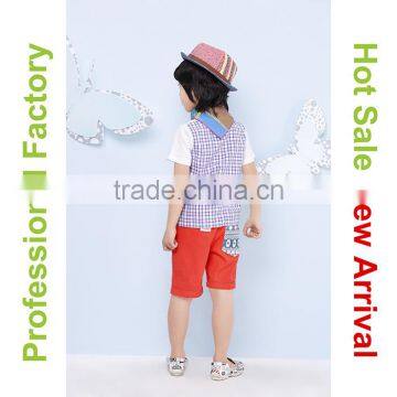 2016 promotional summer cool kids clothes set