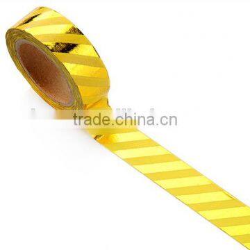 1.5cm *10 M Striped Foil Planner Washi Tape photo-4