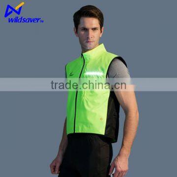 2016 Outdoor Safety LED Flashing Cycling Clothing Custom Cycling Jerseys photo-3
