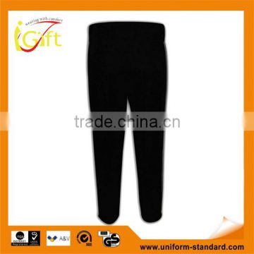 SIMPLE Lady comfortable fit long black knitted pants