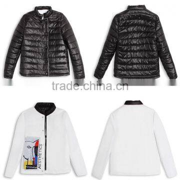 2016 Latest Lady Winter Cotton Jacket Women Overcoat for Wholesale photo-5