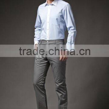 2014 Latest Western Style Mens Custom Dress Shirt 100% Cotton photo-4