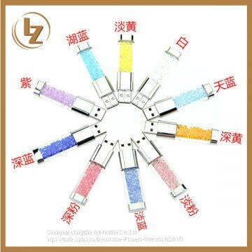 Crystal USB Flash Drive, USB Drives Custom Logo, Crystal USB 2.0 Factory Price photo-5