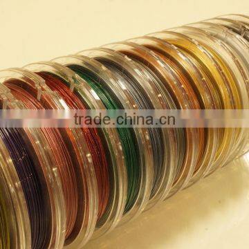High Quality and Reliable Flex Wire for Jewelry Use , Brass/Silver Wires Also Available