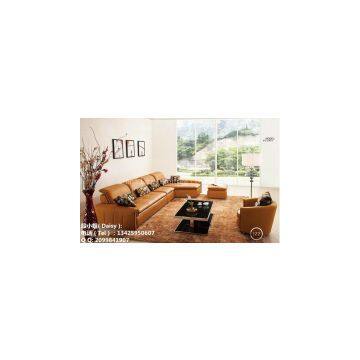 L.S01D Italian Leather Sectional Sofa,Modern Italian Leather Sofa photo-3