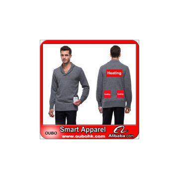 Sweaters for men With Battery Heating System Electric Heating Clothing Warm OUBOHK