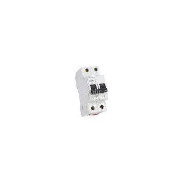 Terminal 3P Mini Circuit Breaker For Pin / Fork Busbar Connection 6A 10A