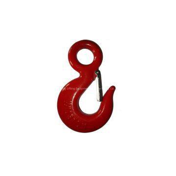 Forged Eye Hoist Hook With Latch