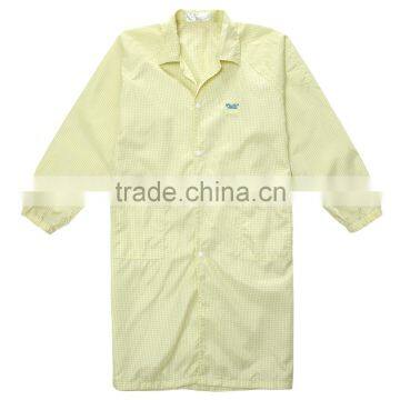 5mm Grid Polyester ESD Smock