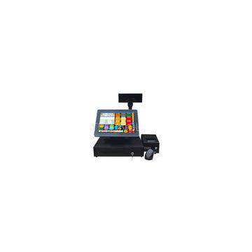 Small Business All In One POS Terminal 5 Wire Resistive Touch Screen