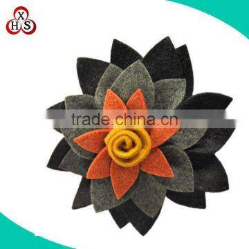 Hot sale custom cute handmade wholesale felt flowers