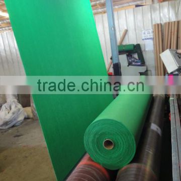 PET polyester nonwoven exhibition ribbed non-woven exhibition carpet made by polyester fiber