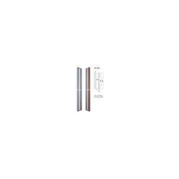Stainless steel and wood handle series/door handles