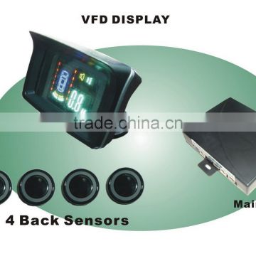 VFD display parking sensor with 6 sensors,radar de recul car parking sensor