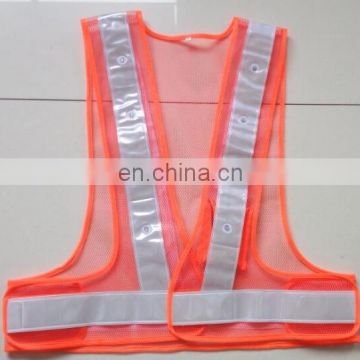 High Visibility Flashing LED Reflective Vest