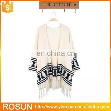 2015 new fashion design autumn shawl cardigan