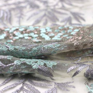 Liturgical Lime Green Lace Fabric photo-3