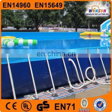 Inflatable Steel Frame Jacuzzi Ground Pool for Holiday Time photo-3
