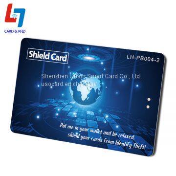 High Security and Easy Carry Anti-Theft Blocking Card 13.56MHz