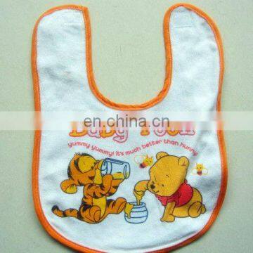 Good quality baby bibs with print 100% cotton Baby bibs with print