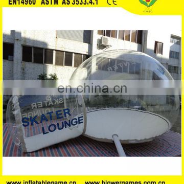 Outdoor romantic tourist transparent PVC 360 degree Room inflatable bubble tent