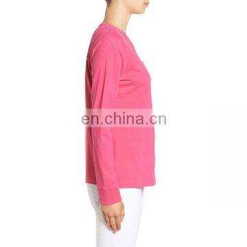 Custom Graphic Long Sleeve Sweater T-shirt Newest Printing Casual Women T Shirt photo-3