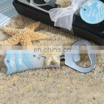 Beach theme starfish design bottle opener