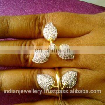 Cubic Zirconia Bridal Rings Manufacturer, Cubic Zirconia Wedding Ring Exporter photo-4
