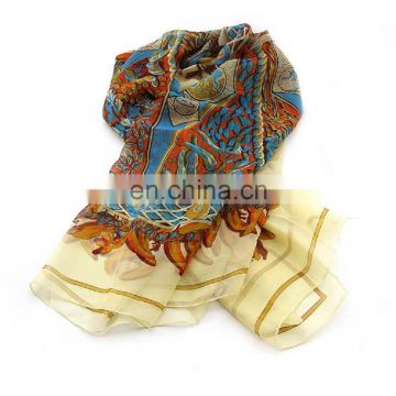 New Colorful Glitter Print Pashmina, Multicolor Shimmer Long Silk Feel Chiffon Shawl, Winter Chiffon Hijab Muslim Scarf