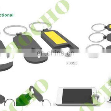 Metal Keyring for Mobile Holder and Bottle Opener, Metal Keychain With Mobiler Stander and Opener, Metal Opener Keychains photo-3