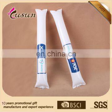 eco printed advertisement custom inflatable boom stick wholesales manufacturer